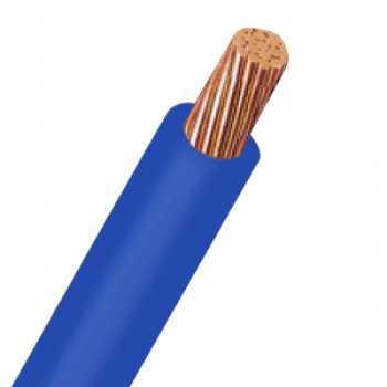 [CAB.01.087] [027080AZ-C] Cable THHN 2 Awg azul caja 100 metros