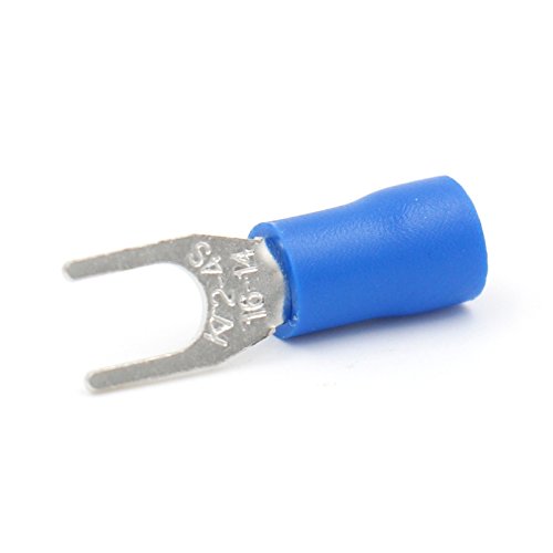 [CAB.09.050] Terminal en U aislado SV2-4 azul para cable 16-14 AWG