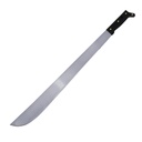 SURTEK Machete recto cacha negra de 18"