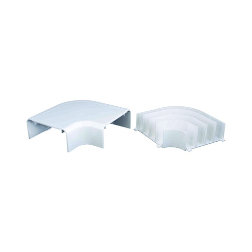 [COM.01.026] DEXSON Accesorio angulo plano blanco de 100mm x 100mm