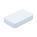 DEXSON Tapa final blanco de 40mm x 25mm