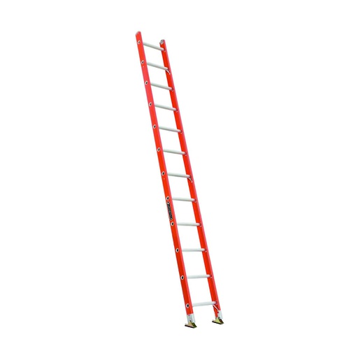 [HER.04.538] LOUISVILLE FE3112 Escalera de fibra de vidrio 1 sección 12'300lbs