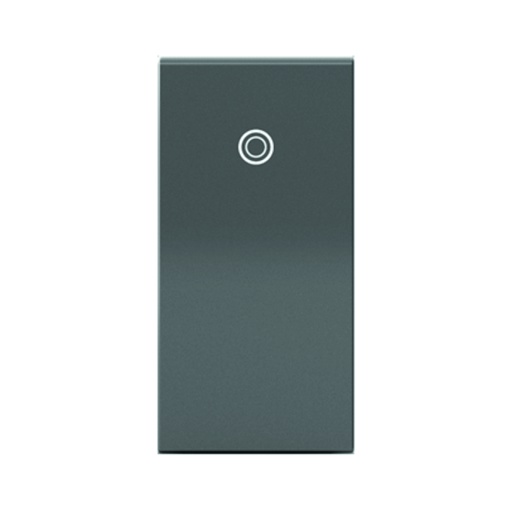 [WIR.04.222] LEGRAND Adorne Interruptor 1P, 3W, 15A, 1 módulo, magnesio