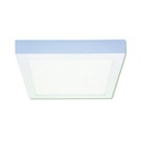 Spot LED Slim Downlight cuadrado superficial 6W, 310Lms, 100-240V,3000K, 15,000hrs, 120mm, CE