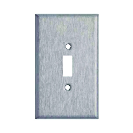 [WIR.03.774] Placa metálica 2"x4" a 1 Gang para interruptor sencillo, UL