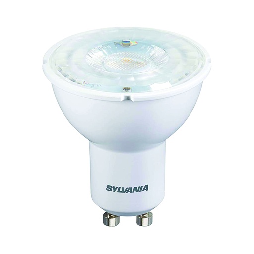 [ILU.06.304] SYLVANIA Bombillo LED 5W, 350Lms, 120-240V, 6500K, luz blanca, GU10