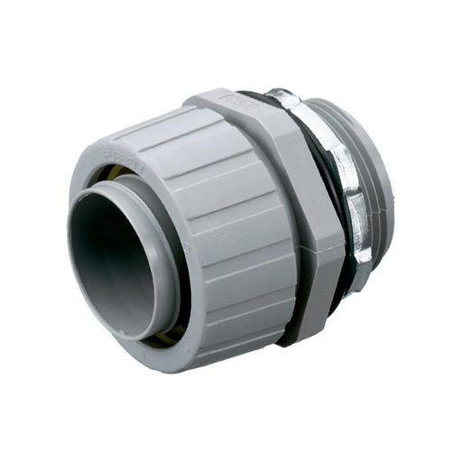 [CAN.08.060] [P150NGY] Conector nylon recto de 1½" UL