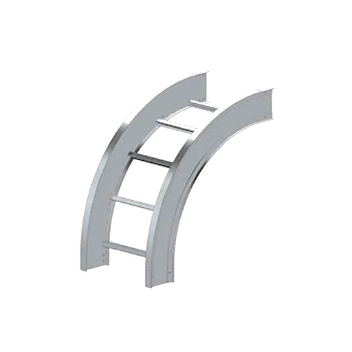[CAN.11.064] [12-90VO12] Curva 90 ̊ vertical para bandeja tipo escalerilla de 12" radio x 6"ancho x 12" alto