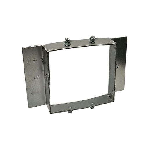 [CAN.11.067] End Flange galvanizado de 4" x 4"