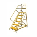 LOUISVILLE GSX1606 Escalera rodante para almacén de servicio pesado 8'450 lb